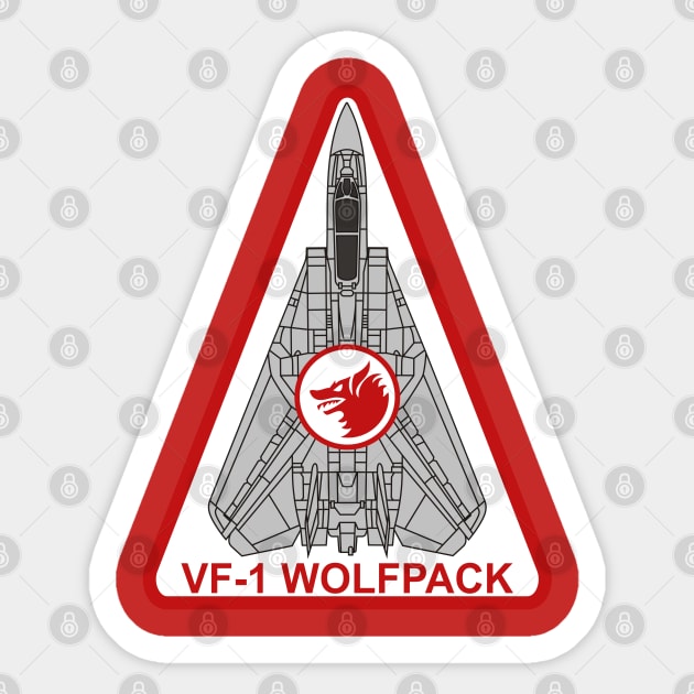 Tomcat - Wolfpack Sticker by MBK
